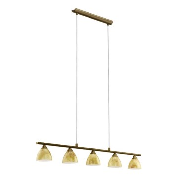 EGLO 91566 - Lustr CARAMIA 5xG9/33W EGLO 91566 - Lustr CARAMIA 5xG9/33W
