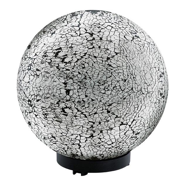 EGLO 91638 - Venkovní lampička TERRALUNA 1 1xE27/18W černá / bílá IP44