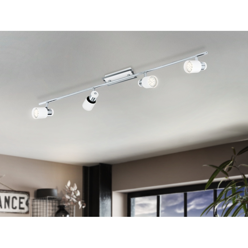 Eglo - LED bodové svítidlo 4xGU10-LED/5W/230V