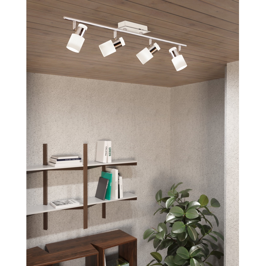 Eglo - LED bodové svítidlo 4xGU10-LED/5W/230V