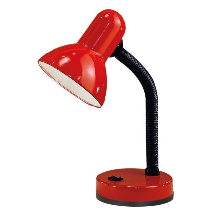 EGLO 9230 - Stolní lampa BASIC 1xE27/40W červená