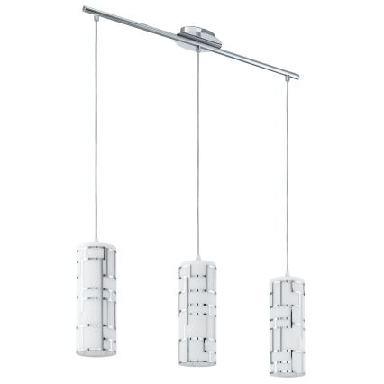 Eglo 92563 - Závěsné svítidlo BAYMAN 3xE27/60W/230V
