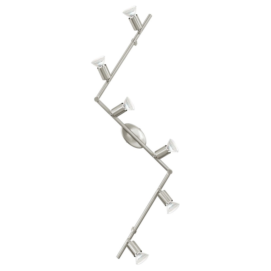 Eglo - LED bodové svítidlo 6xGU10-LED/2,8W/230V