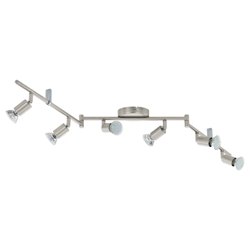 Eglo - LED bodové svítidlo 6xGU10-LED/2,8W/230V