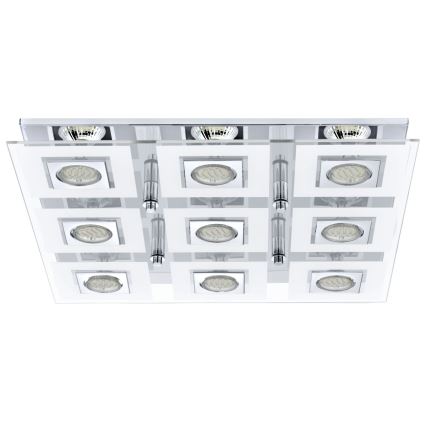 Eglo 92877 - LED stropní svítidlo CABO 9xGU10/3W/230V