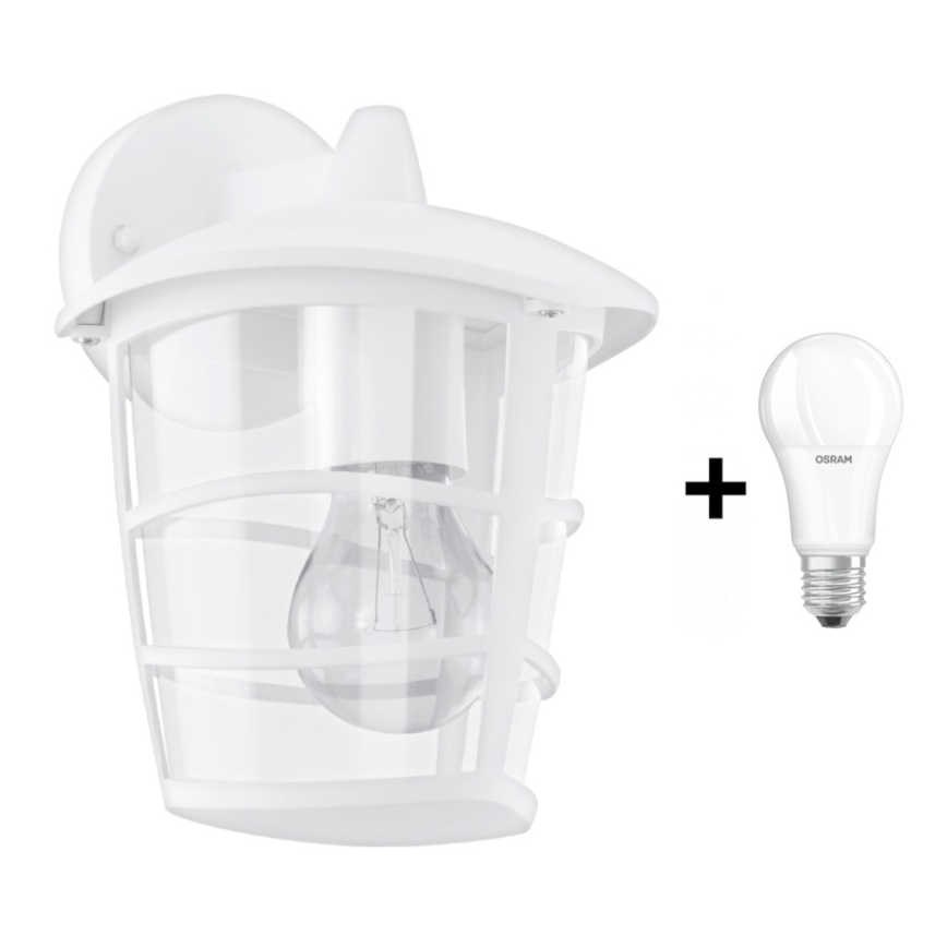 Eglo - LED Venkovní nástěnné svítidlo 1xE27/8,5W/230V IP44