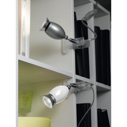 Eglo - LED lampa s klipem 1xGU10/3W/230V