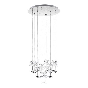 Eglo 93662 - LED Lustr na lanku PIANOPOLI 15xLED/2,5W/230V