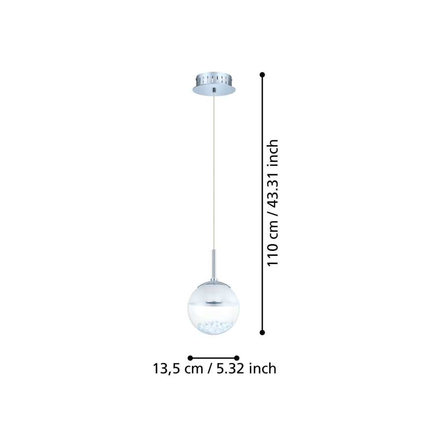Eglo - LED závěsné svítidlo LED/5W/230V