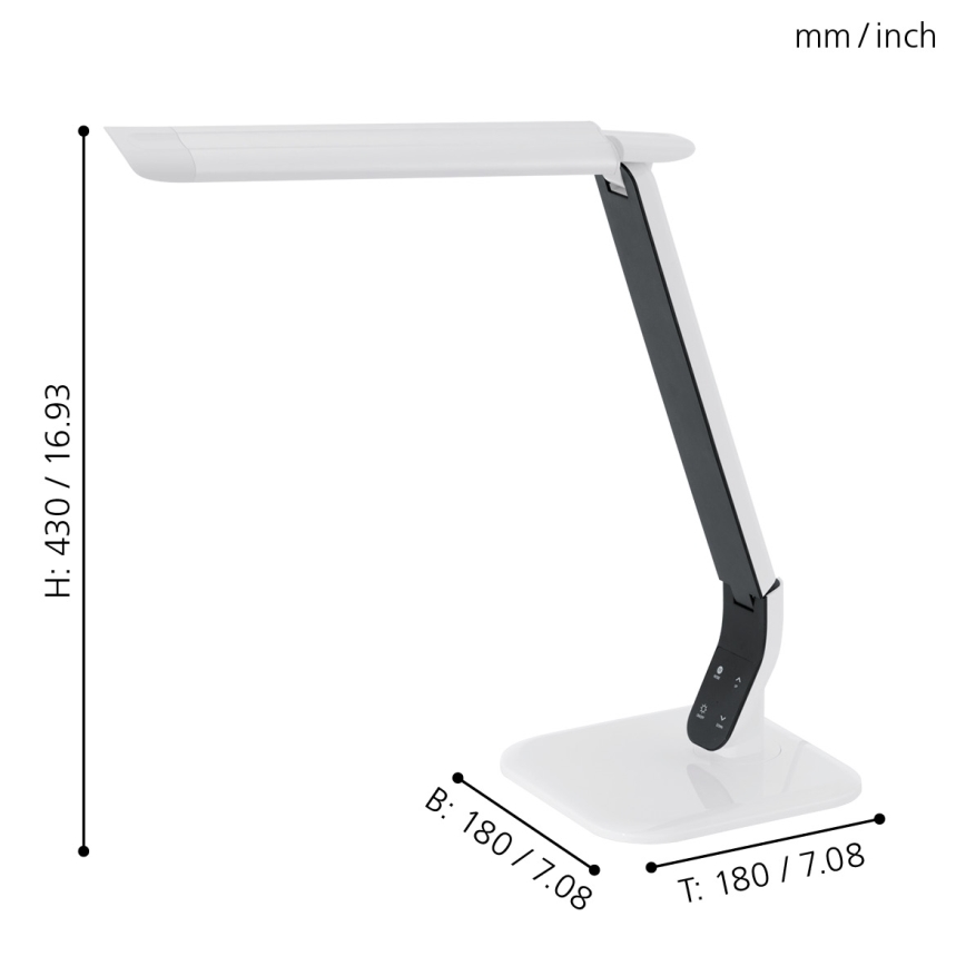 Eglo - LED stmívatelná lampa LED/6W/230V