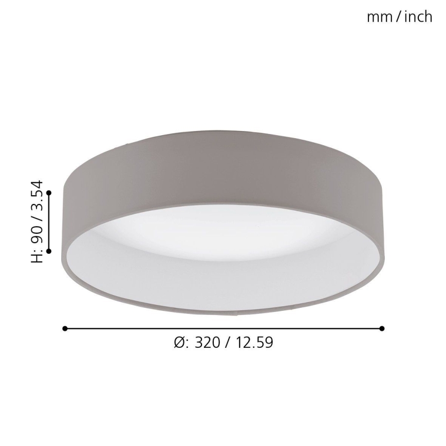 Eglo - LED stropní svítidlo LED/12W/230V
