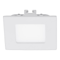Eglo 94045 - LED podhledové svítidlo FUEVA 1 LED/2,7W/230V