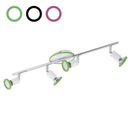 Eglo 94173 - LED bodové svítidlo MODINO 4xGU10/3W/230V