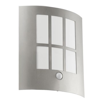 Eglo 94213 - LED Venkovní osvětlení se senzorem CITY LED 1xLED/3,7W/230V IP44