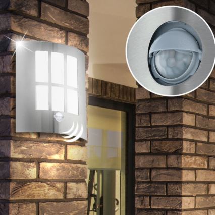 Eglo 94213 - LED venkovní osvětlení s čidlem CITY LED 1xLED/3,7W/230V IP44