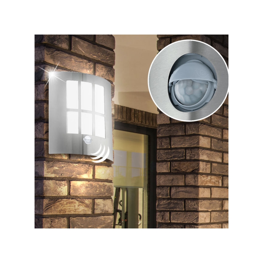 Eglo 94213 - LED venkovní osvětlení s čidlem CITY LED 1xLED/3,7W/230V IP44