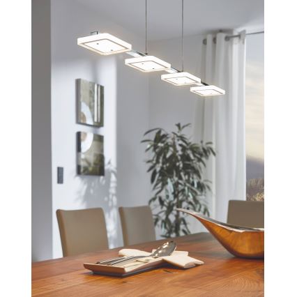 Eglo 94244 - LED závěsné svítidlo CARTAMA 4xLED/4,5W/230V