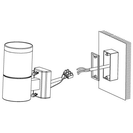 Eglo - LED venkovní osvětlení LED/3,7W/230V IP44