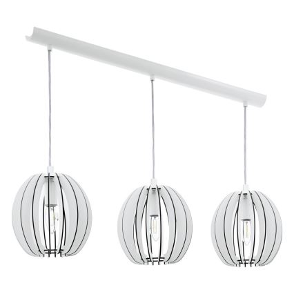 Eglo 94444 - Lustr COSSANO 3xE27/60W/230V