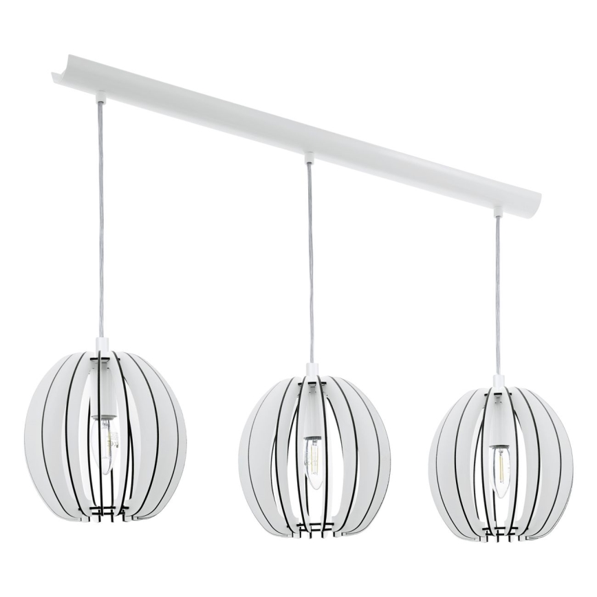 Eglo 94444 - Lustr COSSANO 3xE27/60W/230V