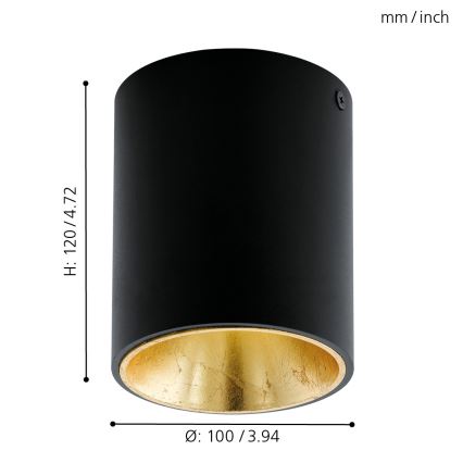 Eglo - LED Stropní svítidlo LED/3,3W/230V