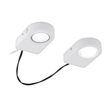 Eglo 94515 - SADA 2x LED Podlinkové svítidlo LAVAIO 2xLED/3,7W/230V