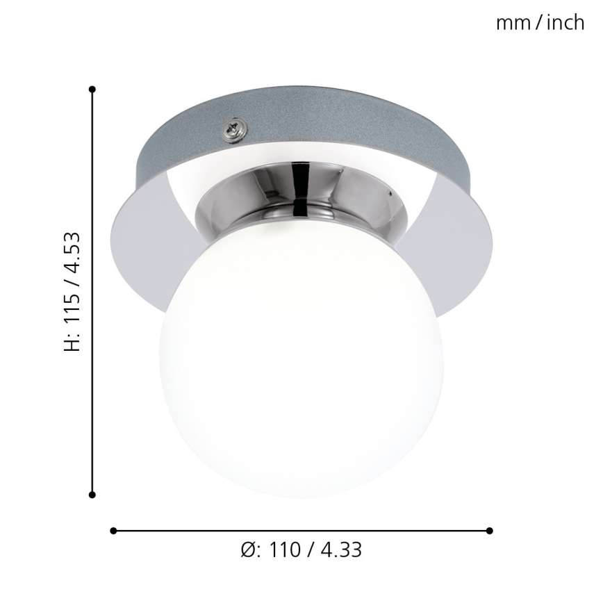 Eglo - LED koupelnové svítidlo LED/3,3W/230V IP44