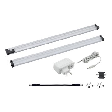 Eglo 94691 - SADA 2x LED Osvětlení nábytku se senzorem VENDRES 1xLED/3W/230V