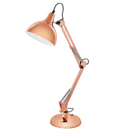 Eglo 94704 - Stolní lampa BORGILLIO 1xE27/40W/230V