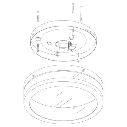 Eglo - LED koupelnové svítidlo LED/11W/230V IP44
