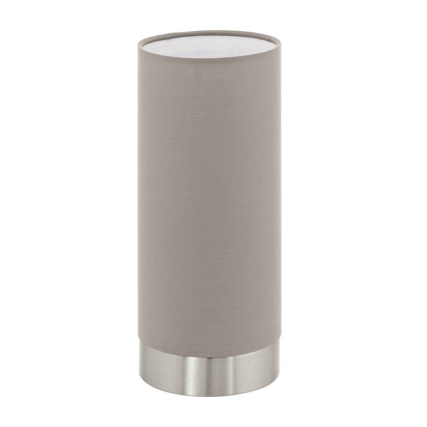 Eglo - Stmívatelná stolní lampa 1xE27/40W/230V taupe