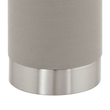 Eglo - Stmívatelná stolní lampa 1xE27/40W/230V taupe