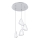 Eglo 95219 - LED lustr AMONDE 5xLED/6W/230V