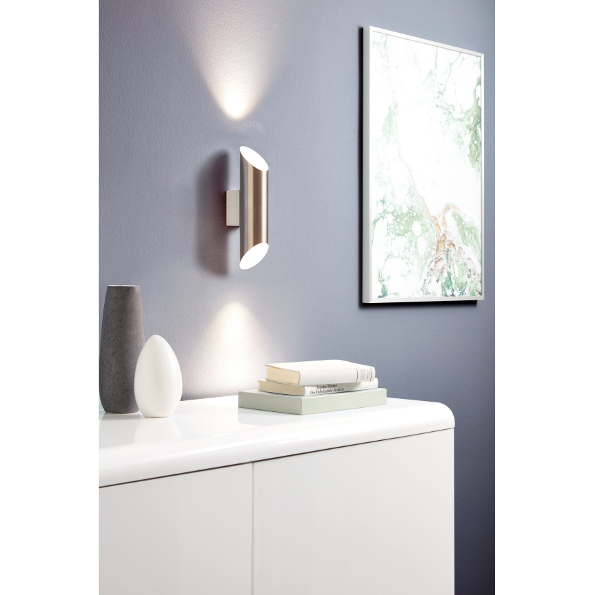 Eglo - LED nástěnné svítidlo 2xGU10-LED/4W/230V