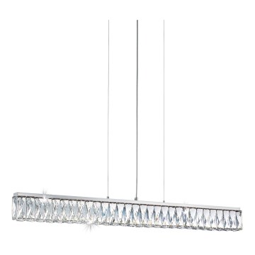 Eglo 95543 - Křišťálový lustr stmívatelný TELLUGIO-S LED/36W/230V