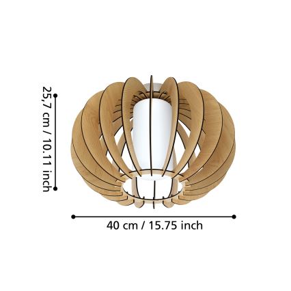 Eglo 95597 - Stropní svítidlo STELLATO 1 1xE27/60W/230V