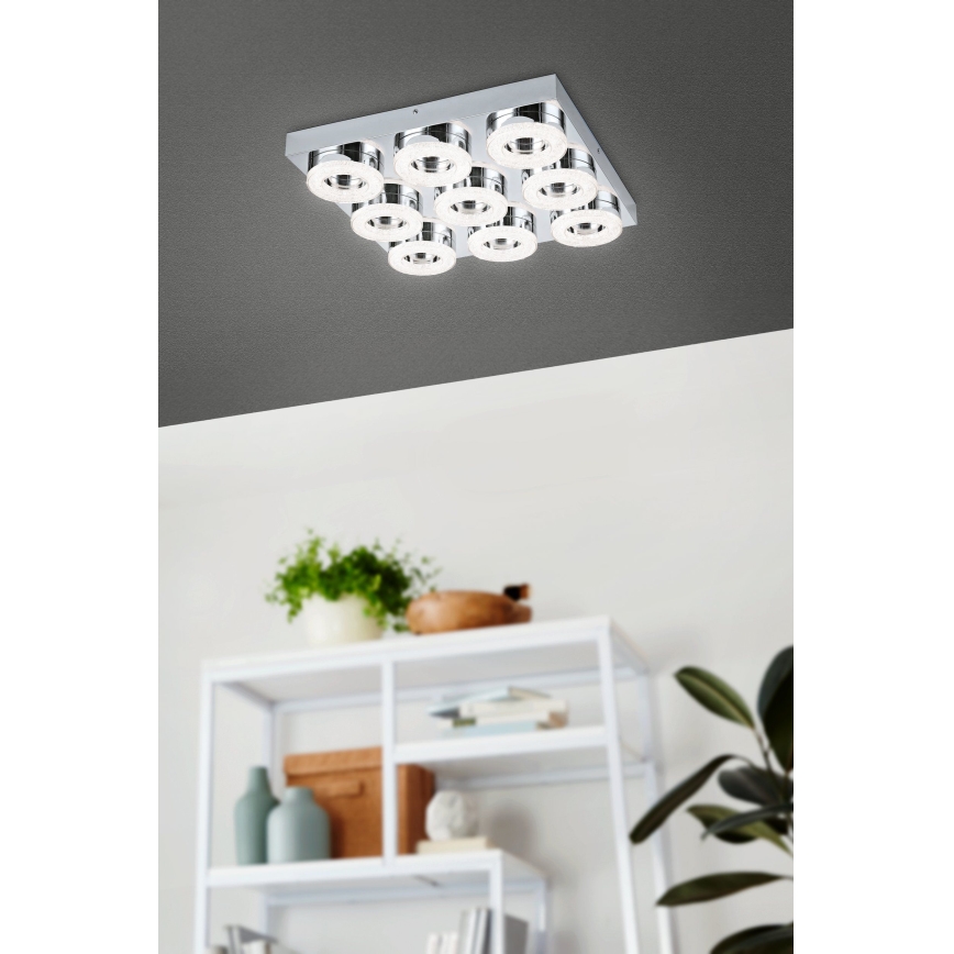 Eglo 95665 - LED Stropní svítidlo FRADELO 9xLED/4W/230V