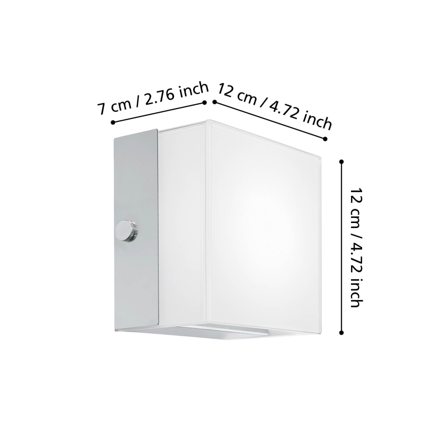 Eglo 95747 - LED Nástěnné svítidlo ALEA 2 LED/3,7W/230V