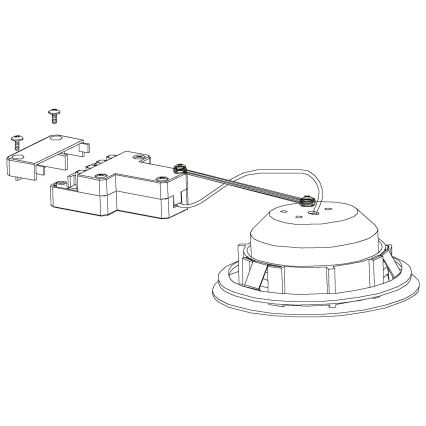 Eglo - LED podhledové svítidlo 1xLED/4,9W/230V