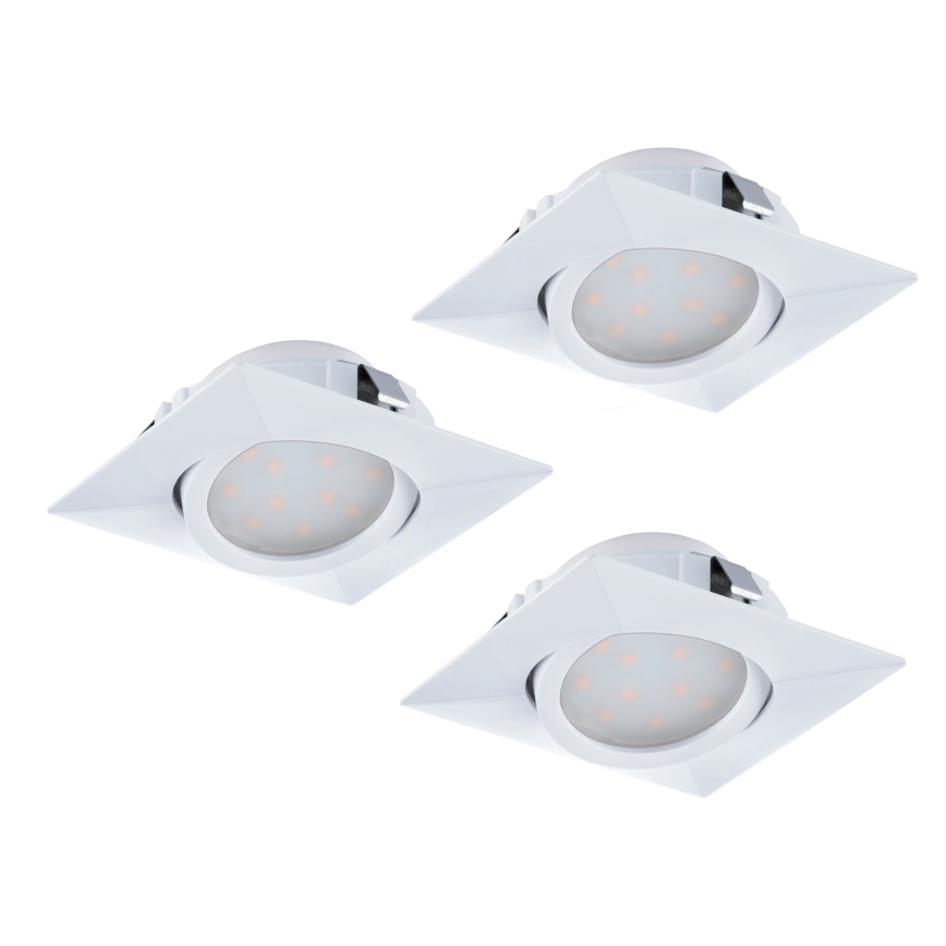 Eglo - SADA 3x LED podhledové svítidlo PINEDA 1xLED/4,9W/230V