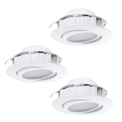 Eglo - SADA 3x LED podhledové svítidlo PINEDA LED/4,9W/230V