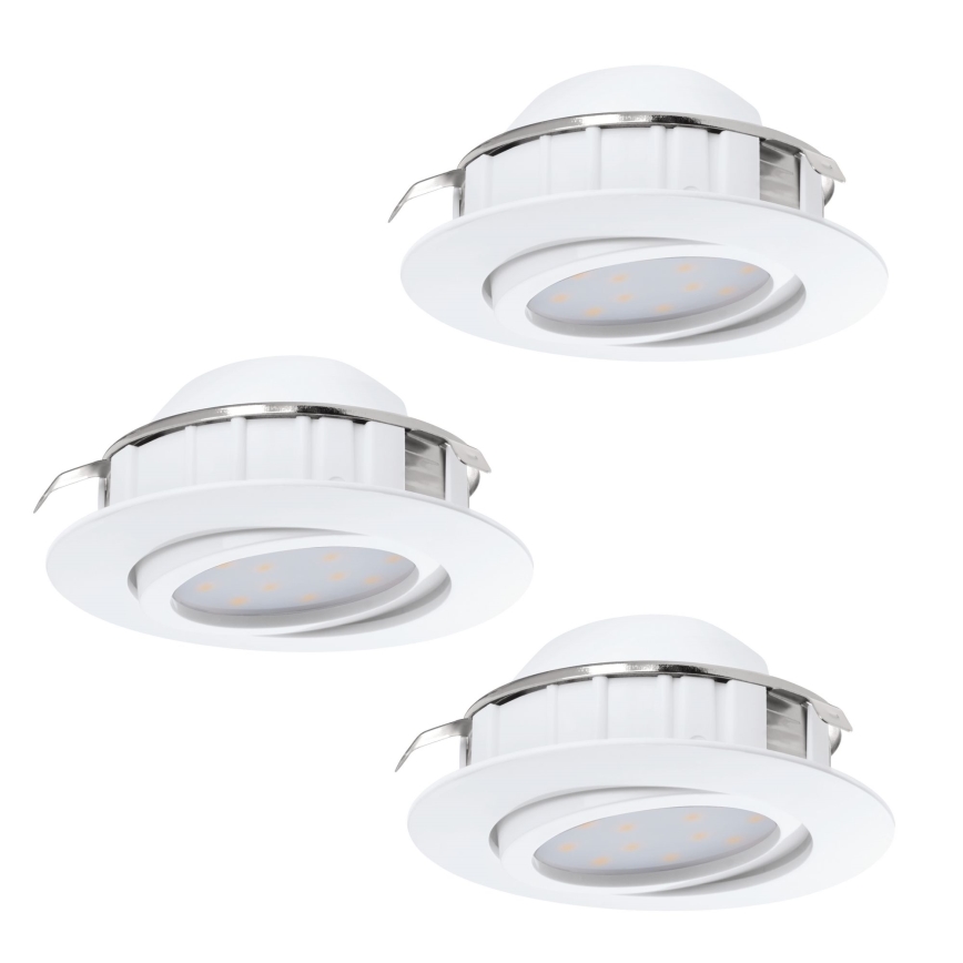 Eglo - SADA 3x LED podhledové svítidlo PINEDA LED/4,9W/230V