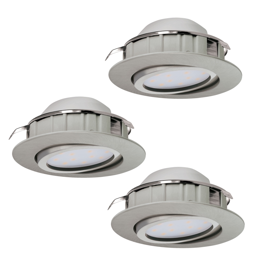 Eglo - SADA 3x LED podhledové svítidlo PINEDA 1xLED/4,9W/230V