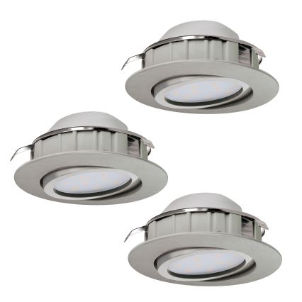 Eglo - SADA 3x LED podhledové svítidlo PINEDA LED/4,9W/230V