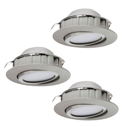 Eglo - SADA 3x LED podhledové svítidlo PINEDA LED/6W/230V