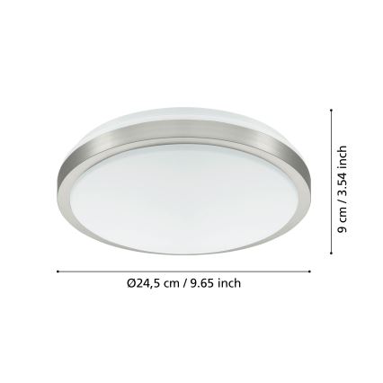 Eglo 96032 - LED stropní svítidlo COMPETA 1 LED/18W/230V