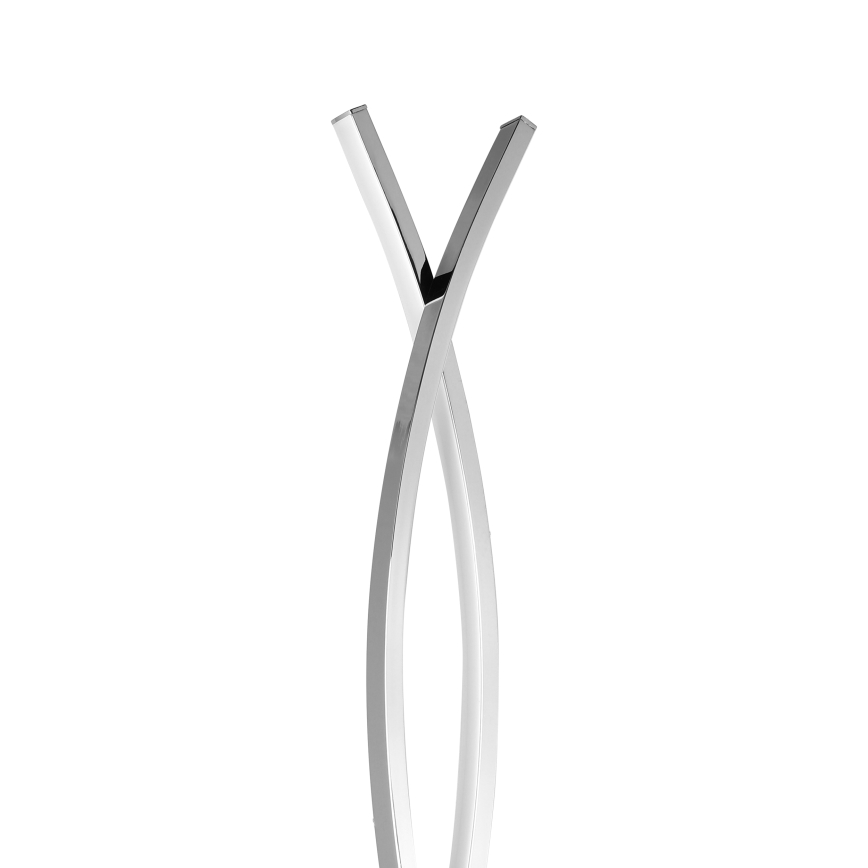 Eglo - LED Stojací lampa LED/36W/230V lesklý chrom