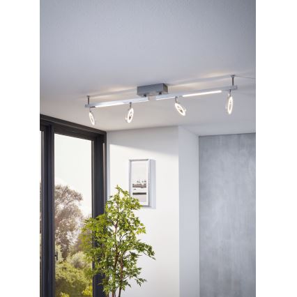 Eglo - Bodové svítidlo 4xLED/3,2W + 2xLED/3,3/230V
