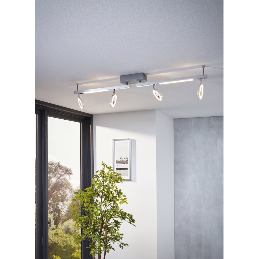Eglo - Bodové svítidlo 4xLED/3,2W + 2xLED/3,3/230V