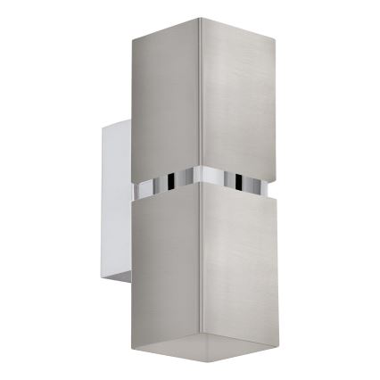 Eglo 96264 - LED Nástěnné svítidlo PASSA 2xGU10/2,8W/230V hranaté
